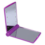 Premium Foldable LED Makeup Mirror Portable Compact Square — product photo 2 of 6