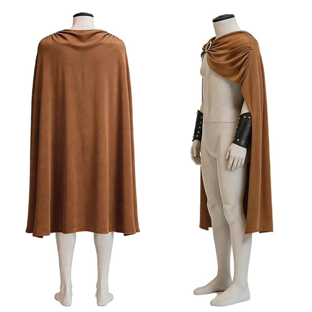 Roman Knight Spartan Cosplay Cloak Wristguard Costume Outfits — product photo 3 of 6
