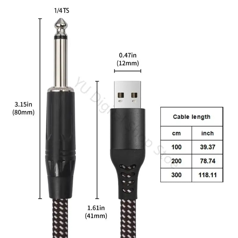 96BA Practice Room Guitar Recording Cable — product photo 6 of 6