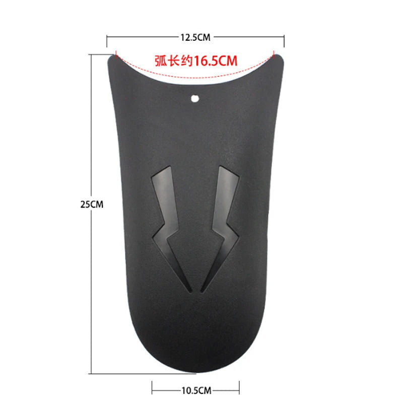 Motorcycle Front Fender Extension Mudguard Splash Guard Extender — product photo 5 of 5