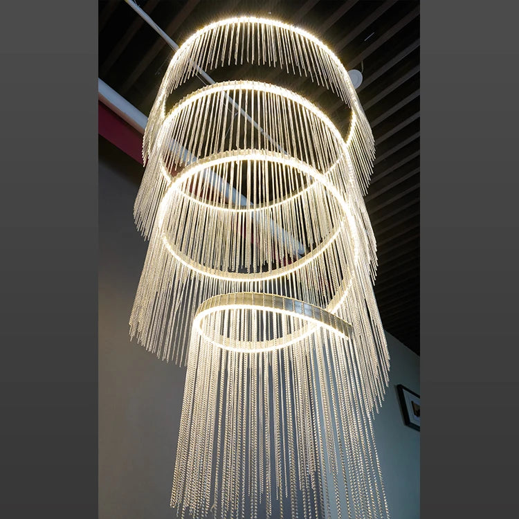 Modern LED Line Lamp Wedding Props Decoration Hall — product photo 5 of 6