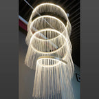 Modern LED Line Lamp Wedding Props Decoration Hall — product photo 5 of 6