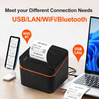 Desktop 58mm Receipt Printer Bluetooth USB Bill Thermal — product photo 3 of 6