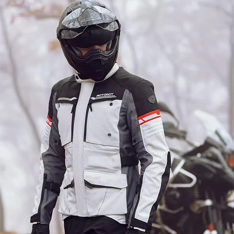 Warm Waterproof Motorcycle Jacket Pants for Men — product photo 3 of 6