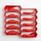 3D Printing Car Model Display Rack Creative Wall-mounted — main product photo