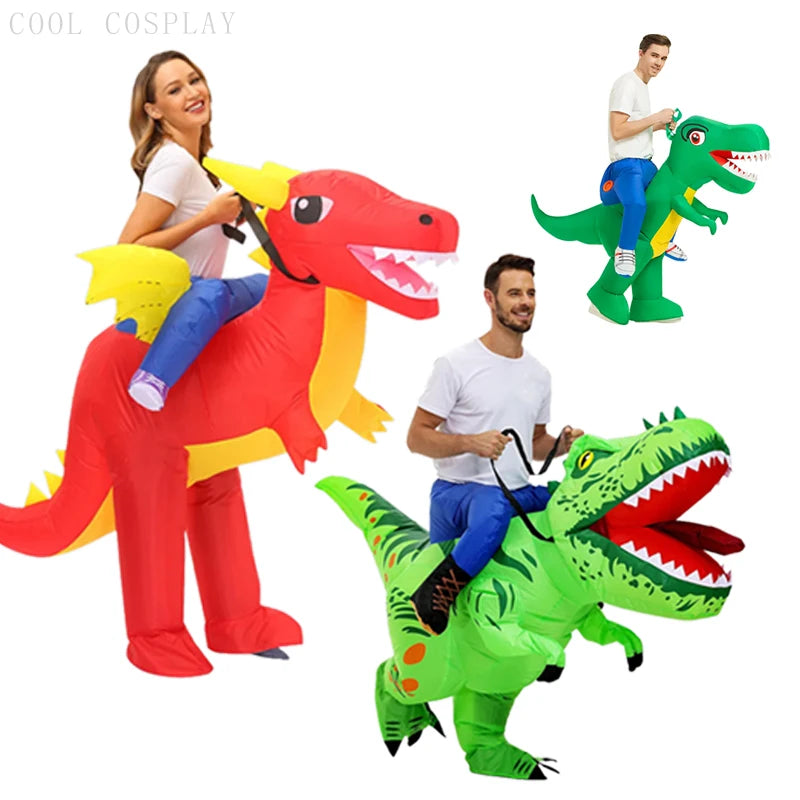 Funny Cute Dinosaur Rabbit Unicorn CosplaySuit Adult Inflatable — product photo 4 of 6