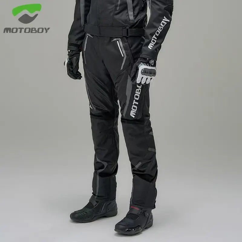Moto Boy Men's Breathable Motorcycle Pants — main product photo