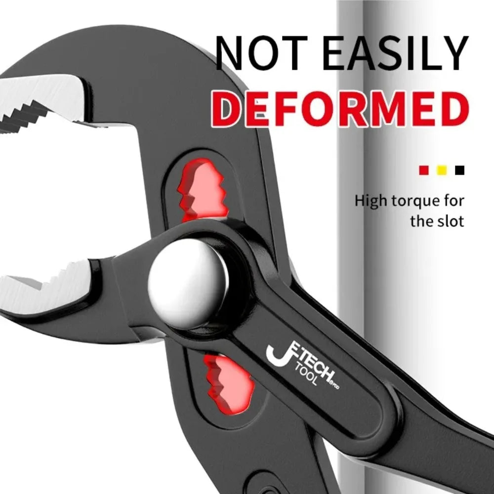 Water Pump Pliers Quick-Release Plumbing Pliers Pipe Wrench — product photo 4 of 6