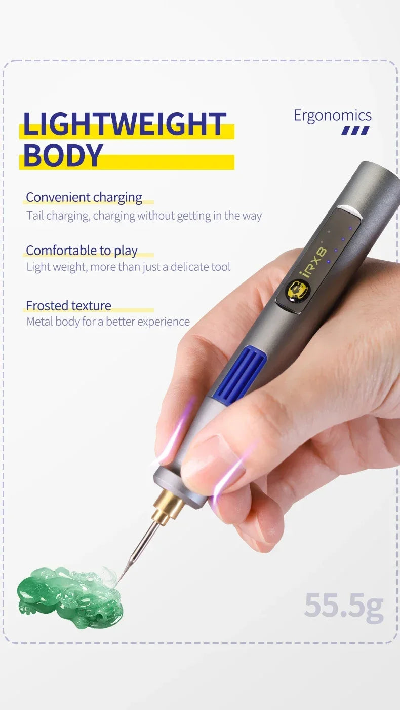 MECHANIC OFFICIAL IRX8/GDR2 IC Electric Sanding Polishing Pen — product photo 3 of 6