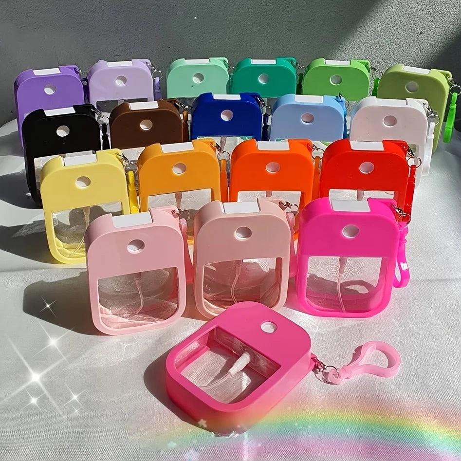 1/3PCS Mini Refillable Spray Bottle 45ml with Keychain — product photo 4 of 6