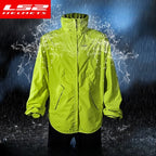LS2 Motorcycle Raincoat Suit Storm-Proof Jacket Pants for — main product photo