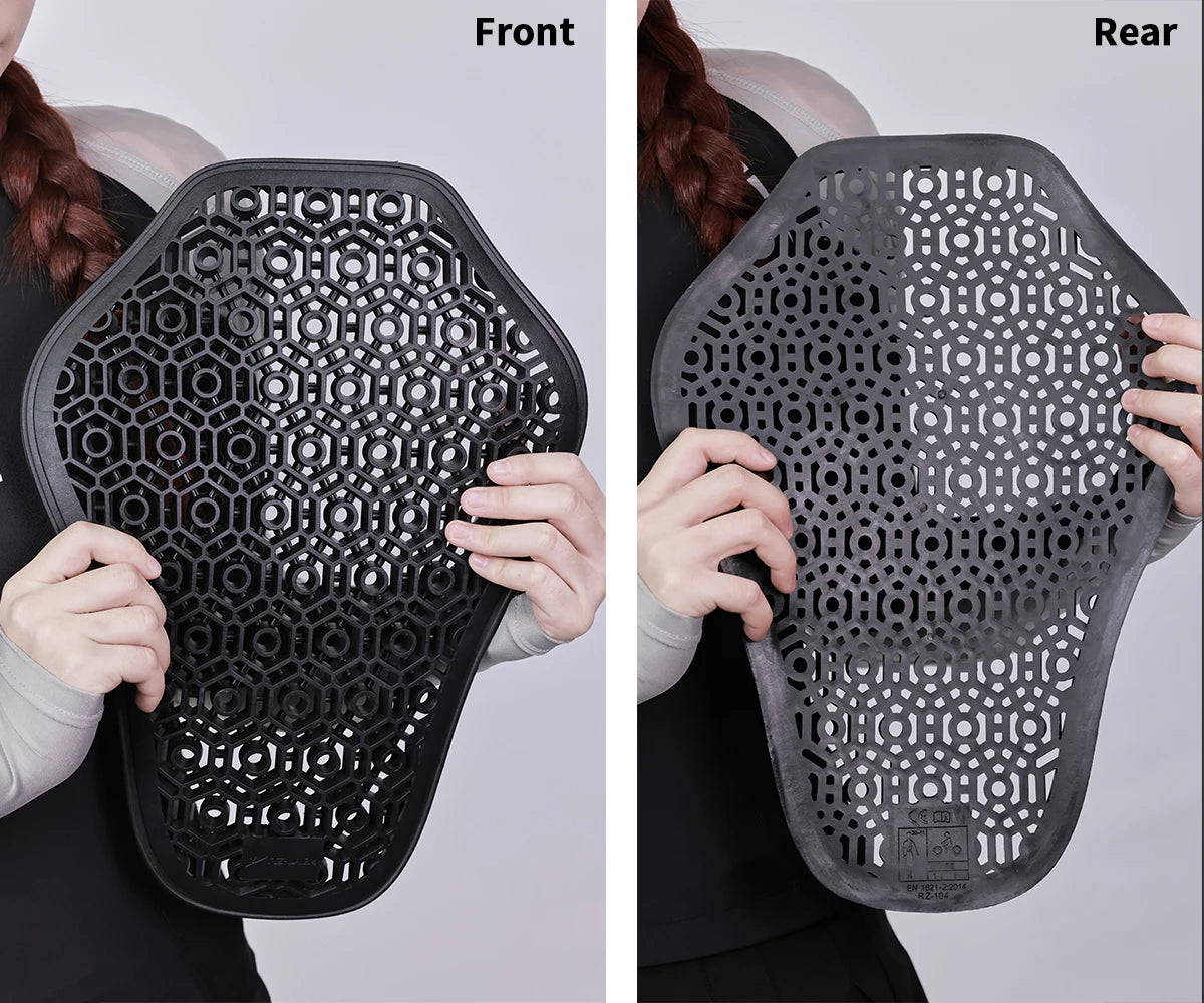 WOSAWE Motorcycle Riding Jacket Insert Armor CE Back — product photo 2 of 5