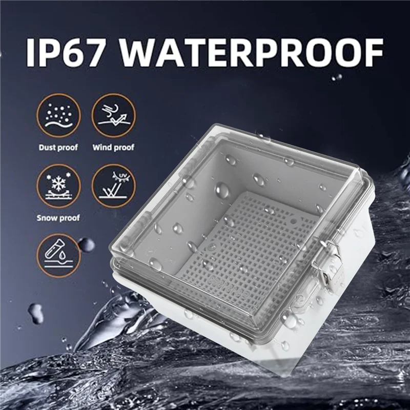 Exquisite-Outdoor Electrical Box Weatherproof Junction Box Plastic — product photo 2 of 6