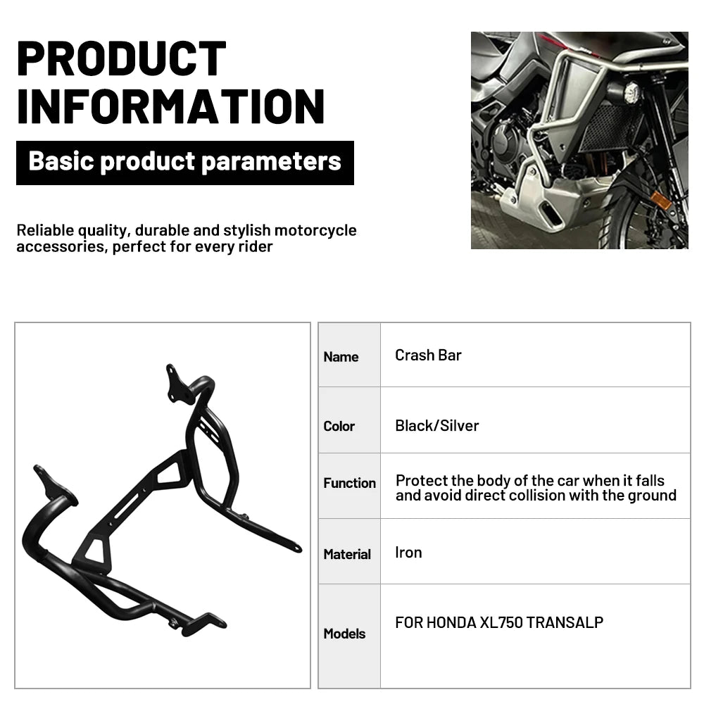 Heavy Duty Bumper Protection Crash Bar Engine Guard — product photo 5 of 6
