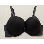 Women's Solid Bras Sexy Push Up Plunge 1/2 — product photo 5 of 6