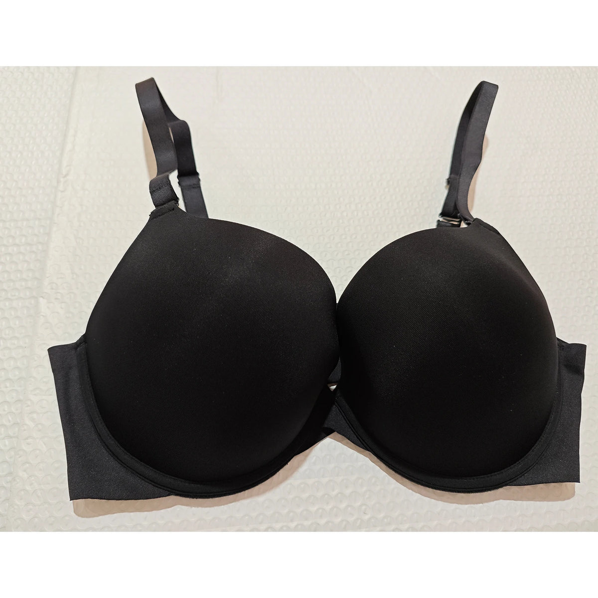 Women's Solid Bras Sexy Push Up Plunge 1/2 — product photo 5 of 6