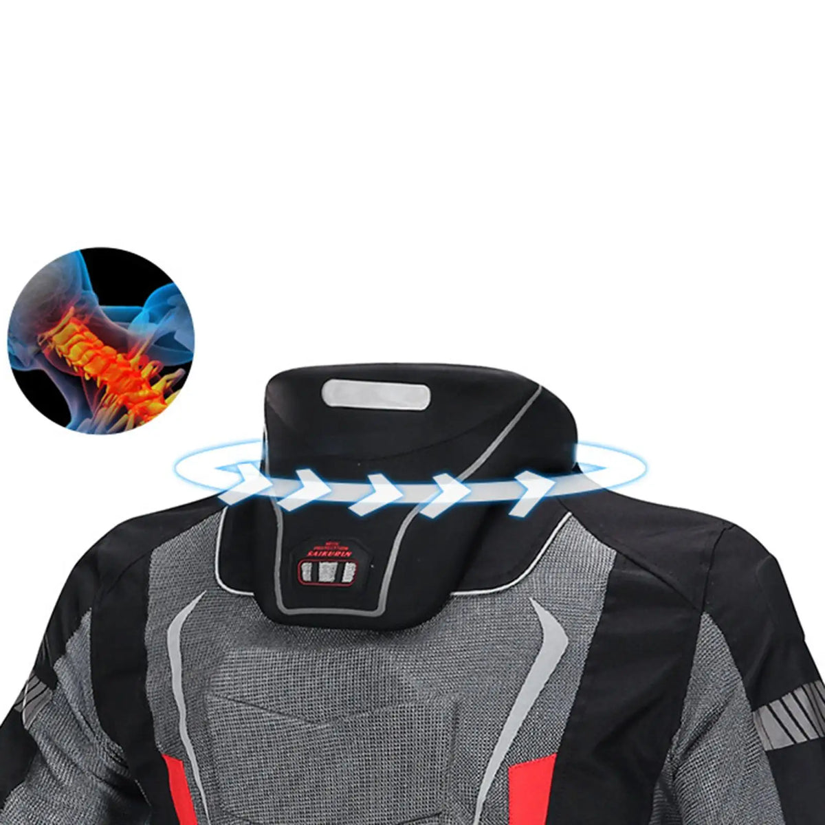 Waterproof Motorcycle Jacket Motorbike Biker Wearable Protection Summer — product photo 3 of 6