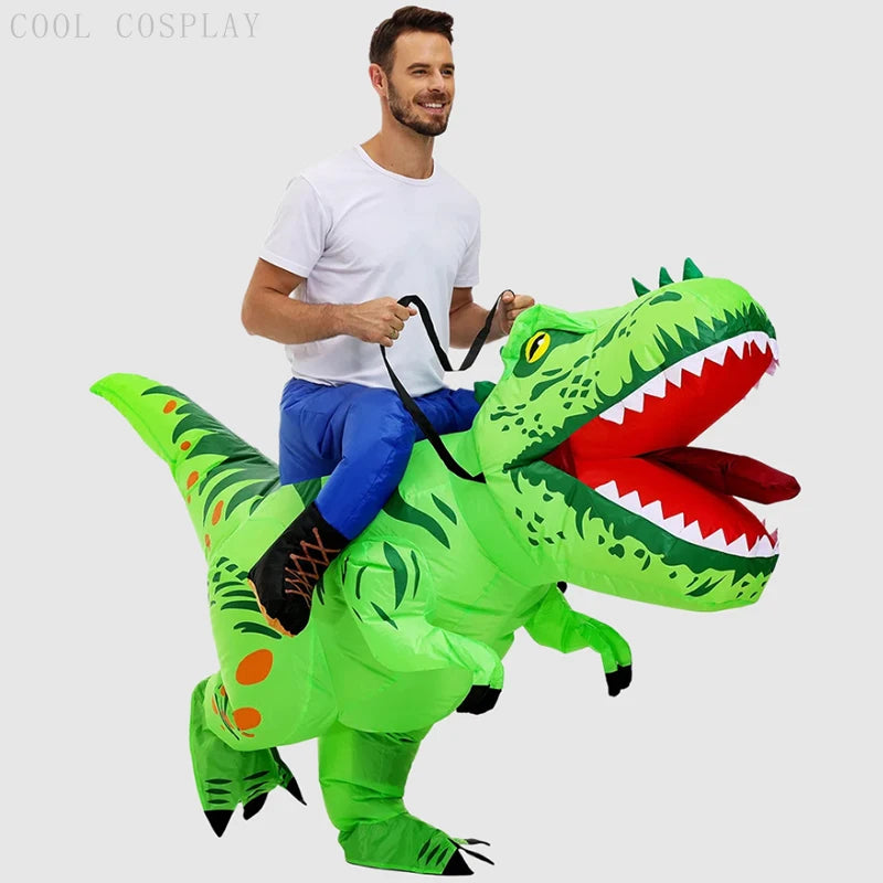 Funny Cute Dinosaur Rabbit Unicorn CosplaySuit Adult Inflatable — product photo 6 of 6
