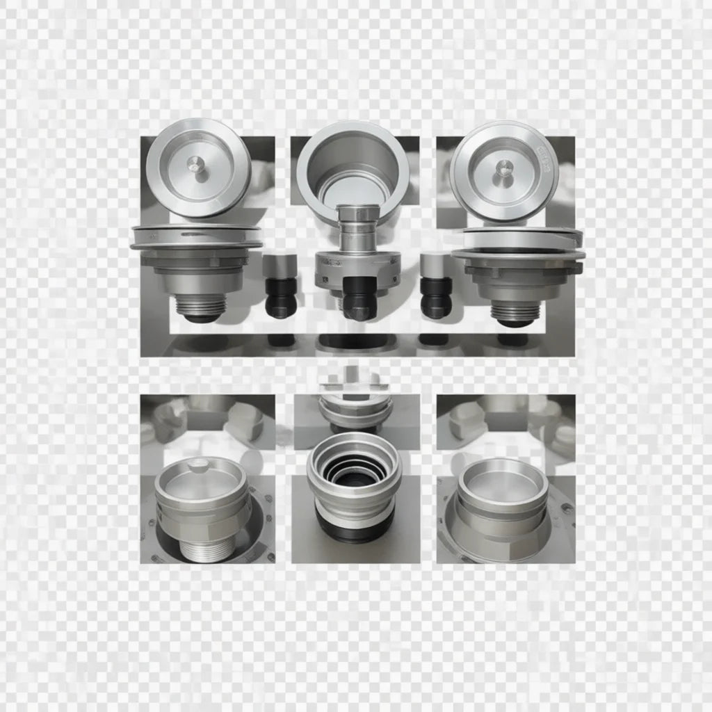 Stainless Steel Basin Drain Connector With Overflow Mop — product photo 3 of 6