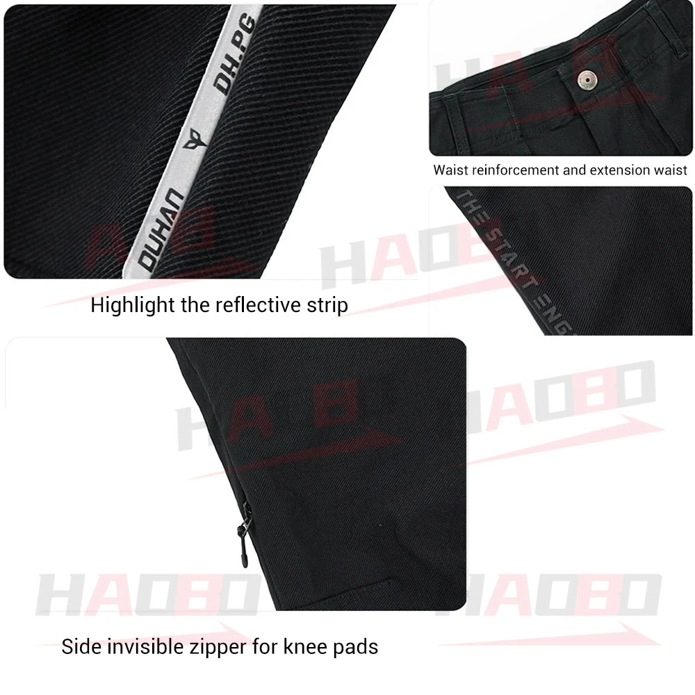 Men Women Summer Motorcycle Pants Anti Drop Wear- — product photo 6 of 6