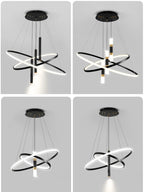 Modern Round LED Chandeliers for Living Room Dining — product photo 6 of 6