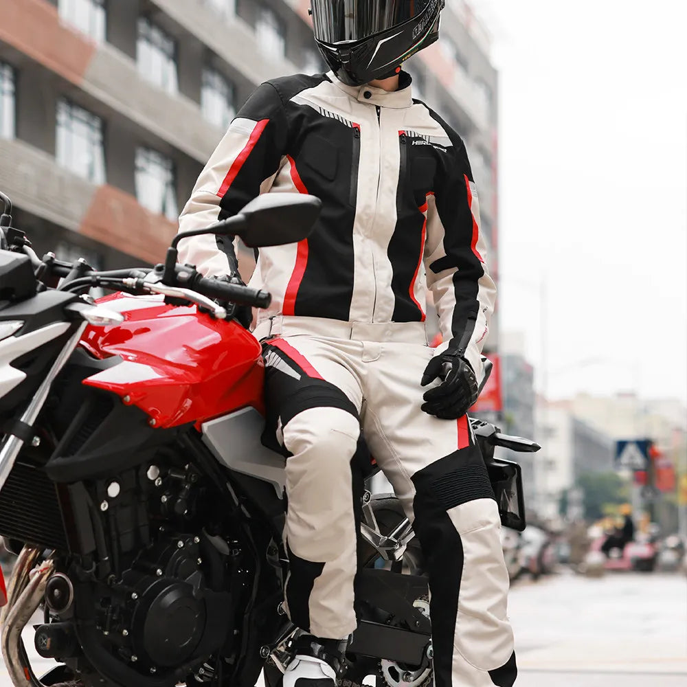 HeroBiker Motorcycle Jacket And Pants Set Waterproof Windproof — main product photo