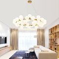 Modern Led Chandelier Glass Ball Lamp Ceiling Fixtures — main product photo