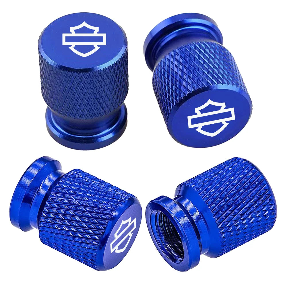 4PCS Motorcycle Wheel Tire Valve Caps Tyre Stem — product photo 2 of 6