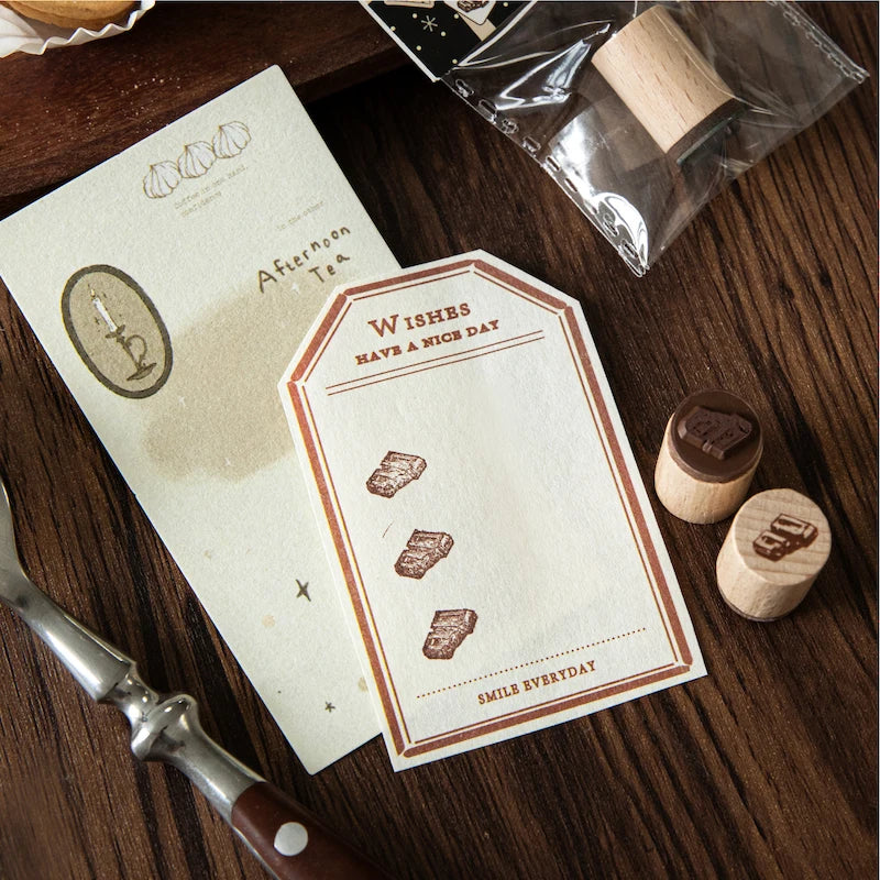 Cute Candy Chocolate Design Wood Stamp Mini Scrapbooking — product photo 3 of 6