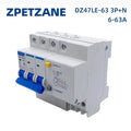 DZ47LE-63 3P+N 400V Mini Leakage Protect Circuit Breaker — main product photo