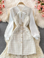 Women Two Piece Set 2025 Korean Fashion Bowtied — main product photo
