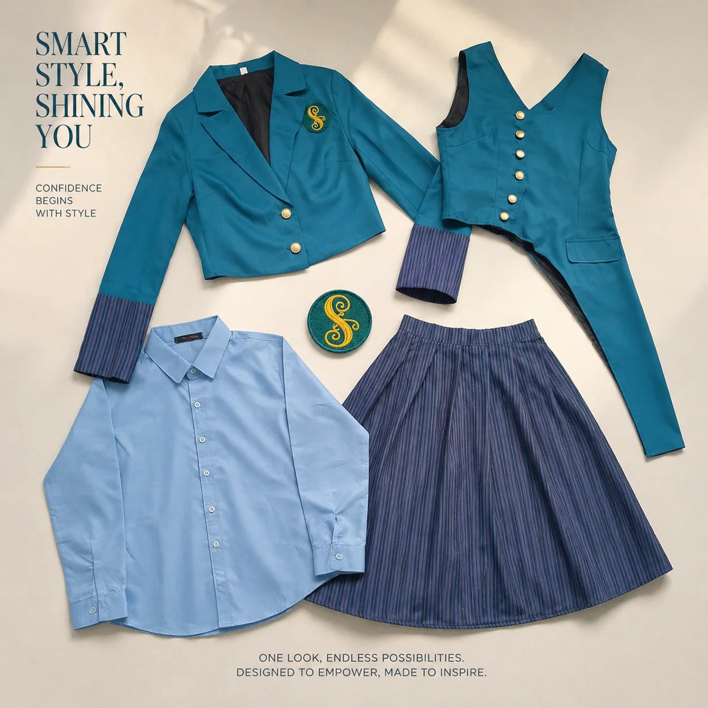 Witch Cosplay Costume for Women Glynda Elphaba School — product photo 5 of 6