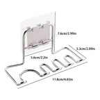 Stainless Steel Toothbrush Holder For Wall Mounted Bathroom — product photo 6 of 6