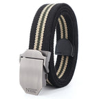 Men's 38mm Width Casual Canvas Belt 4mm Thick — product photo 5 of 6