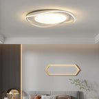 Modern LED Ceiling Light 40/50cm Black White for — product photo 2 of 6