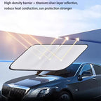 Car Front Windshield Sunshade Cover For Alfa Romeo — product photo 3 of 5
