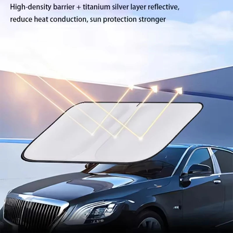 Car Front Windshield Sunshade Cover For Alfa Romeo — product photo 3 of 5
