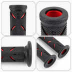 1pair 22mm Motorcycle Rubber Handlebar Grips Non-slip Motorbike — product photo 5 of 6