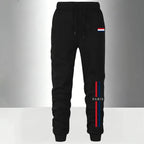 PARIS Pattern Zipper Hoodie Sweatpants Autumn Winter Casual — product photo 6 of 6