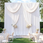 Wrinkle-Free Party Backdrop 150x214cm Solid Color — product photo 4 of 6
