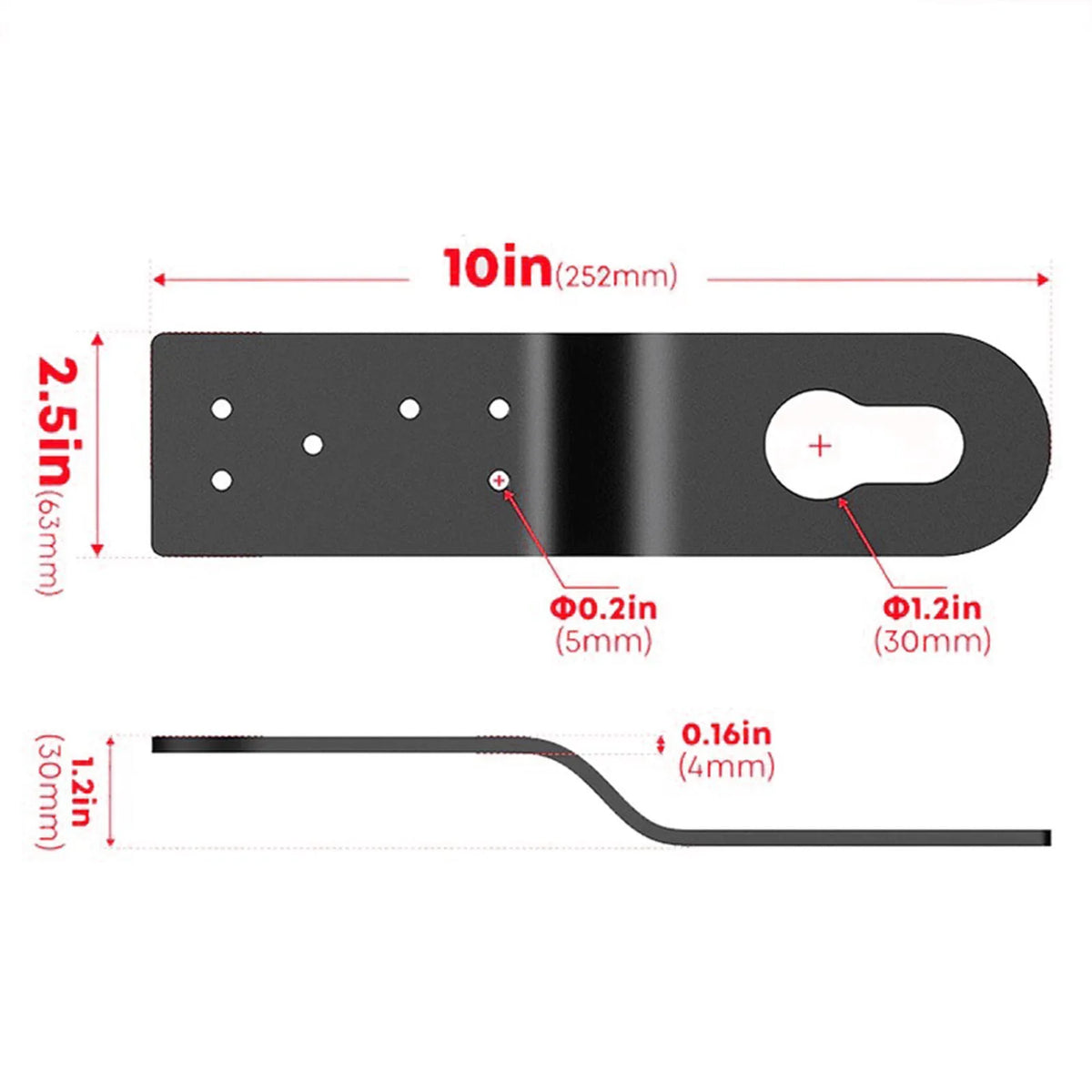 3 Pcs Roof Anchor Alloy Steel High Strength — product photo 5 of 6