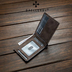 Simple Slim Men's Wallet High Quality Carbon Fiber