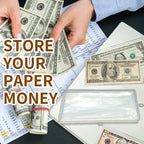 100pcs for Collecting and Storing Banknotes Transparent Banknote — product photo 6 of 6