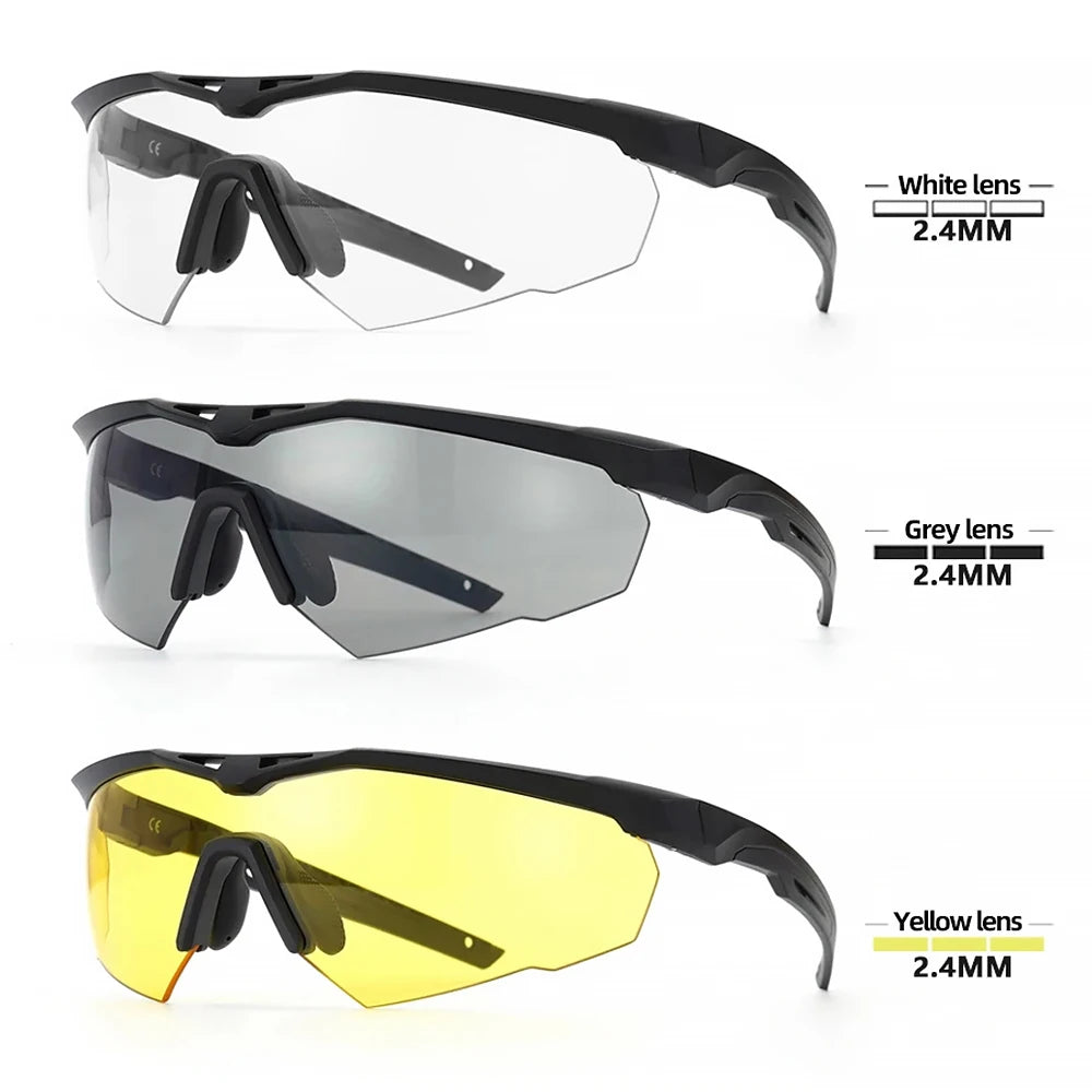 Outdoor Military Tactical Glasses UV400 Protective Glasses Air — product photo 3 of 6