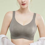 Plus Size Unlined Minimizer Bra Wire-Free Side Support — main product photo