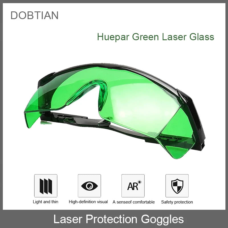 Safety Laser Enhancement Glasses Green Adjustable Protection Eyewear — main product photo