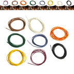 Classic Push Back Guitar Bass Cable Durable Braided — product photo 4 of 6