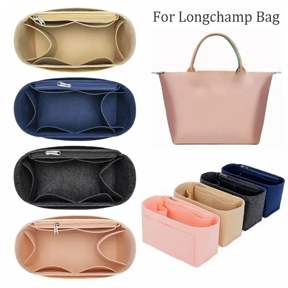 High-quality Felt Handbag Insert Bag Bag Support Organization — main product photo