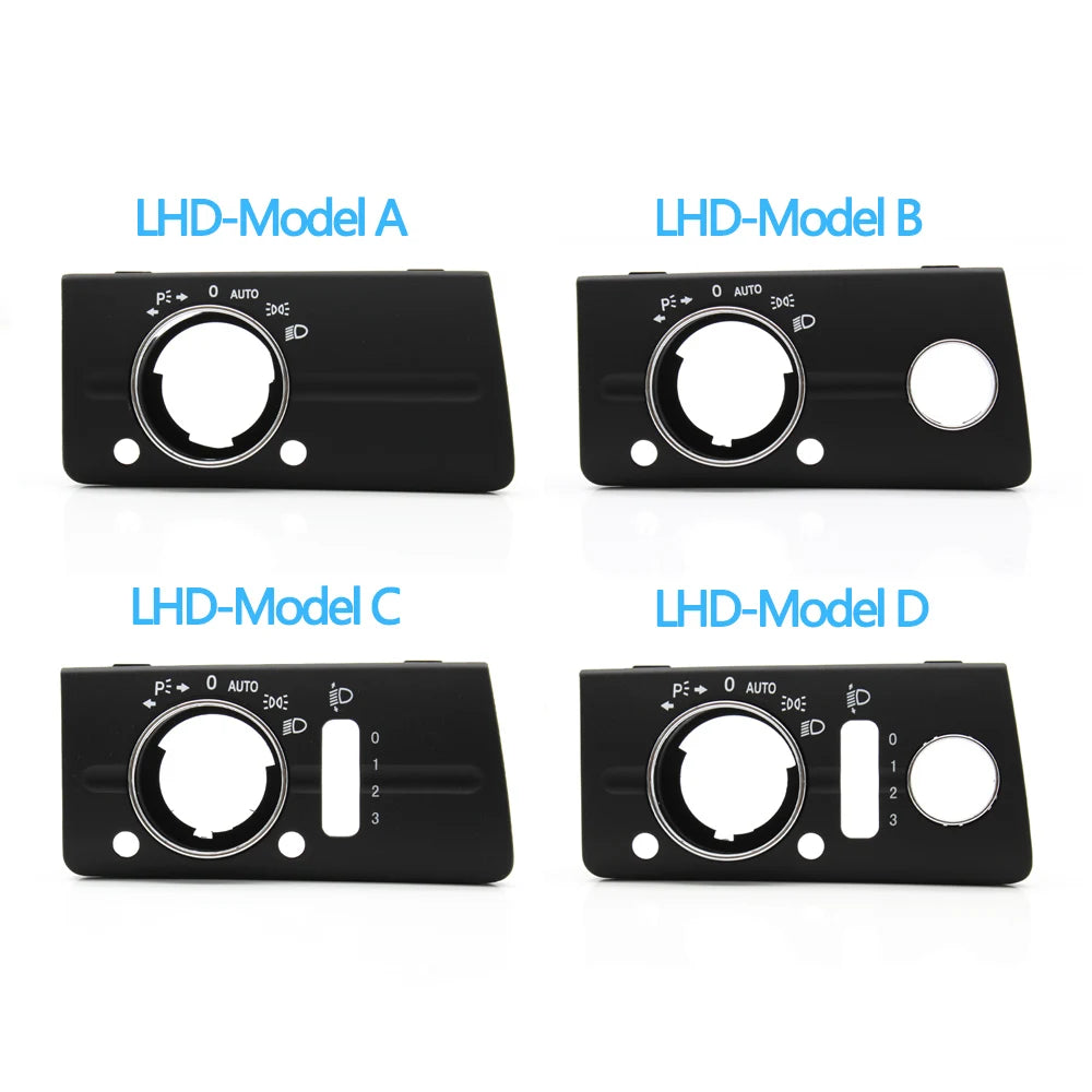 LHD RHD Front Dashboard Headlight Lamp Switch Cover — product photo 3 of 6