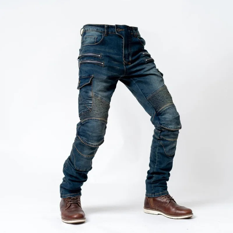 Moto Riding Jeans Protective Gear Anti-Fall Racing Pants — product photo 6 of 6